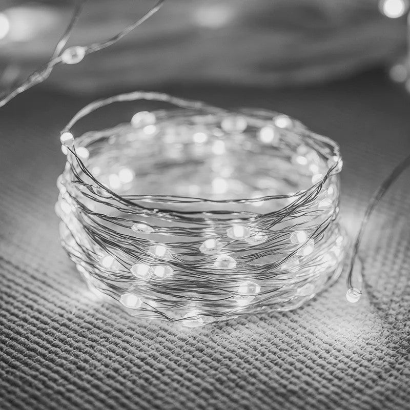 Waterproof LED Lichtketting - 1M t/m 10M - Feestelijke Decoratie voor Binnen & Buiten