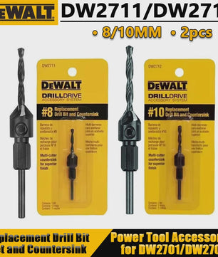 DEWALT DW2710/DW2711/DW2712 Vervangende Boor- en Verzinkset 6/8/10MM