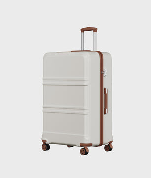 KONO Lichtgewicht ABS+PC Koffer met 4 Twin Wheels en TSA Slot - 36L tot 141L