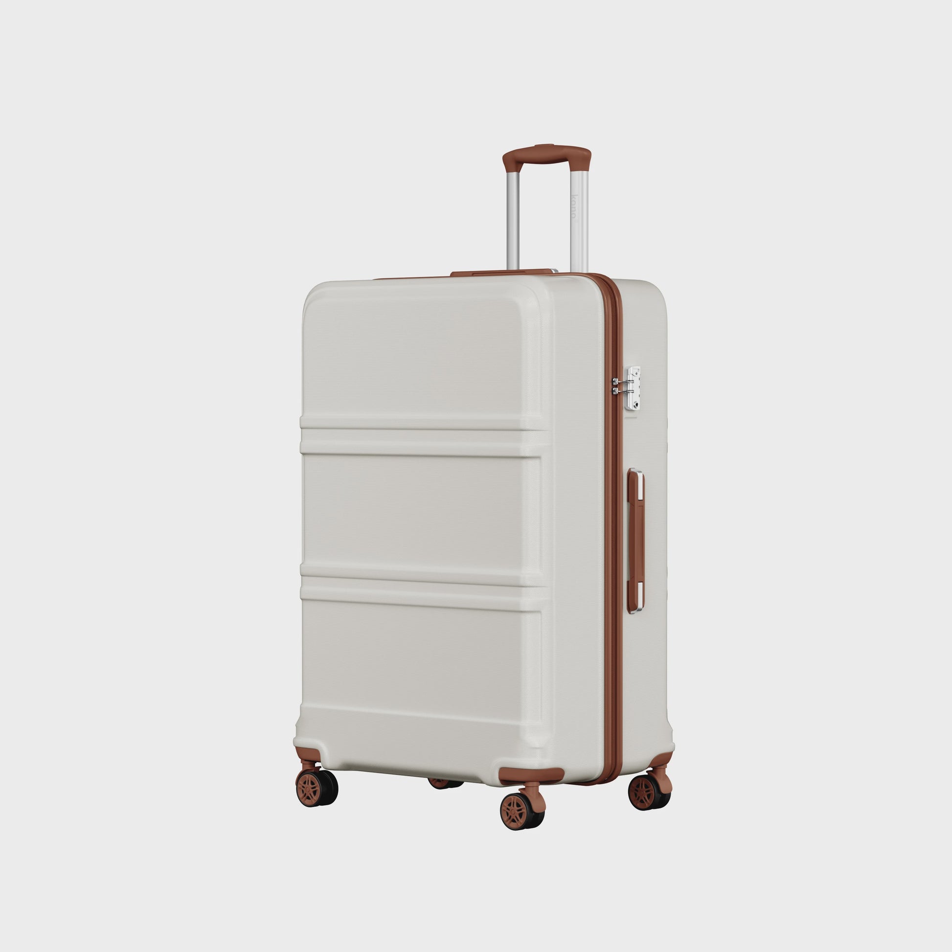 KONO Lichtgewicht ABS+PC Koffer met 4 Twin Wheels en TSA Slot - 36L tot 141L