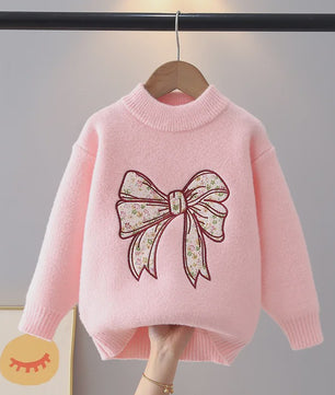 Schattige Gebreide Trui voor Meisjes - Elegante Winterkleding voor Kinderen
