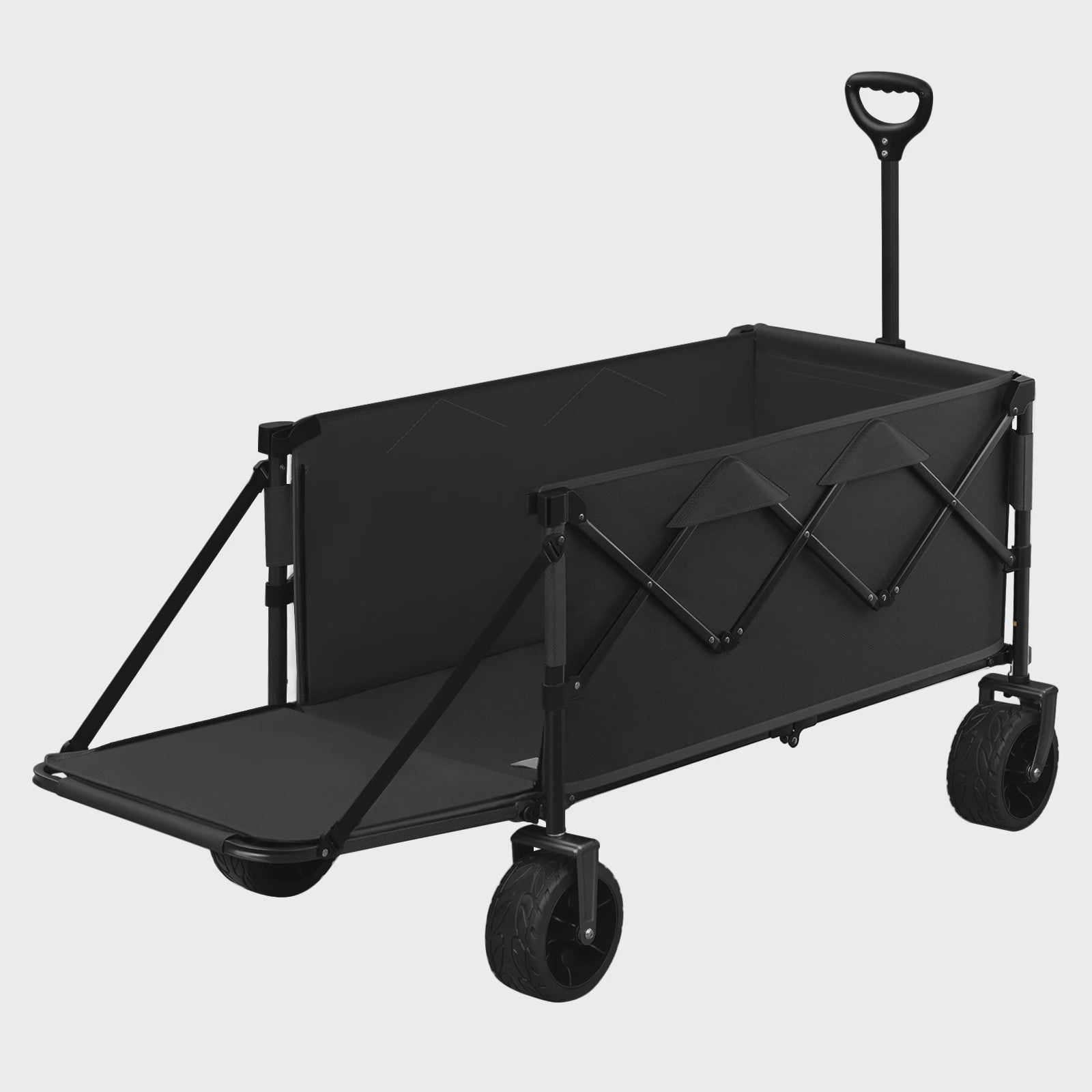 WOLTU Grote Tuinwagen 200L - Opvouwbare Handkar voor Camping, Tuin & Strand