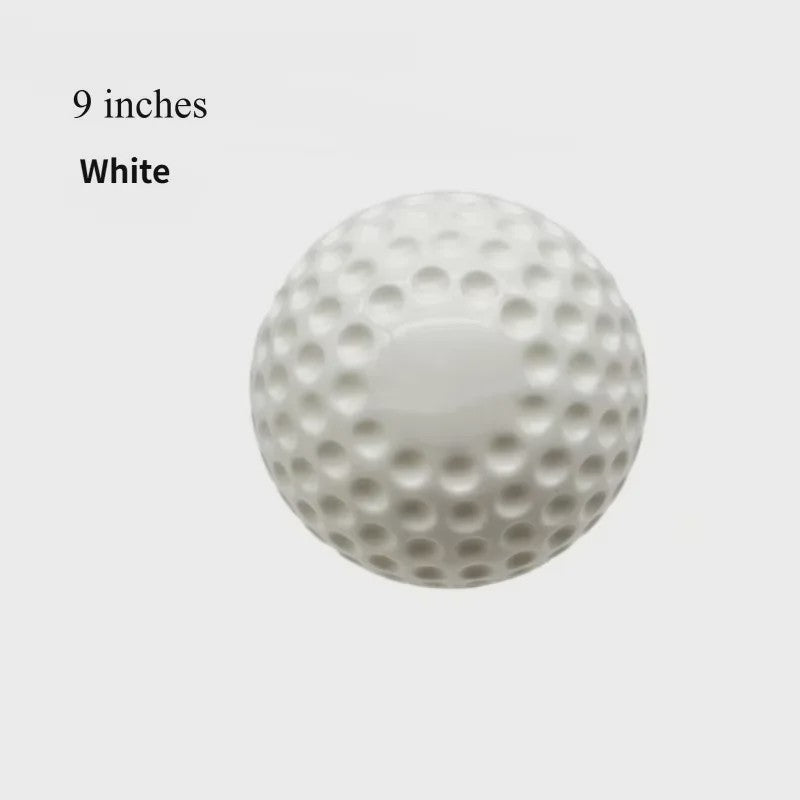 PU Baseball Trainingsballen met Kuiltjes - 9/12 Inch - Voor Pitching Machines