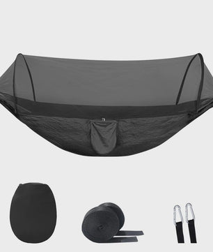 2-in-1 Camping Hangmat met Muggennet - Ultralicht Parachute Nylon