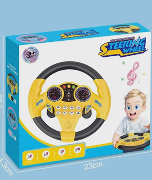 Interactief Stuurwiel Speelgoed voor Kinderen - Vroegeducatief Rijsimulatiespel met Geluid en Licht