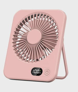 Mini Draagbare USB Ventilator met Powerbank Functie - Koeling voor Onderweg & Bureau