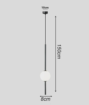 Moderne LED Hanglamp voor Slaapkamer en Nachtkastje - Stijlvolle Binnenverlichting