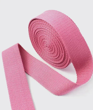 4 Meter Katoenen Band - 1.3mm Dikke Webbing voor Tassen, Riemen & DIY Projecten (20-50mm Breed)
