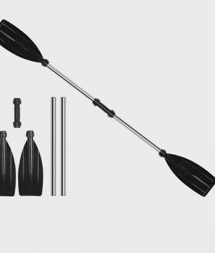 Lichtgewicht Aluminium Kajak Peddel Set - Anti-Twist Ontwerp, Draagbaar voor Kano en Visserij
