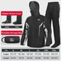 Waterdichte Motor Regenpak Set - Winddicht, Ademend & Reflecterend