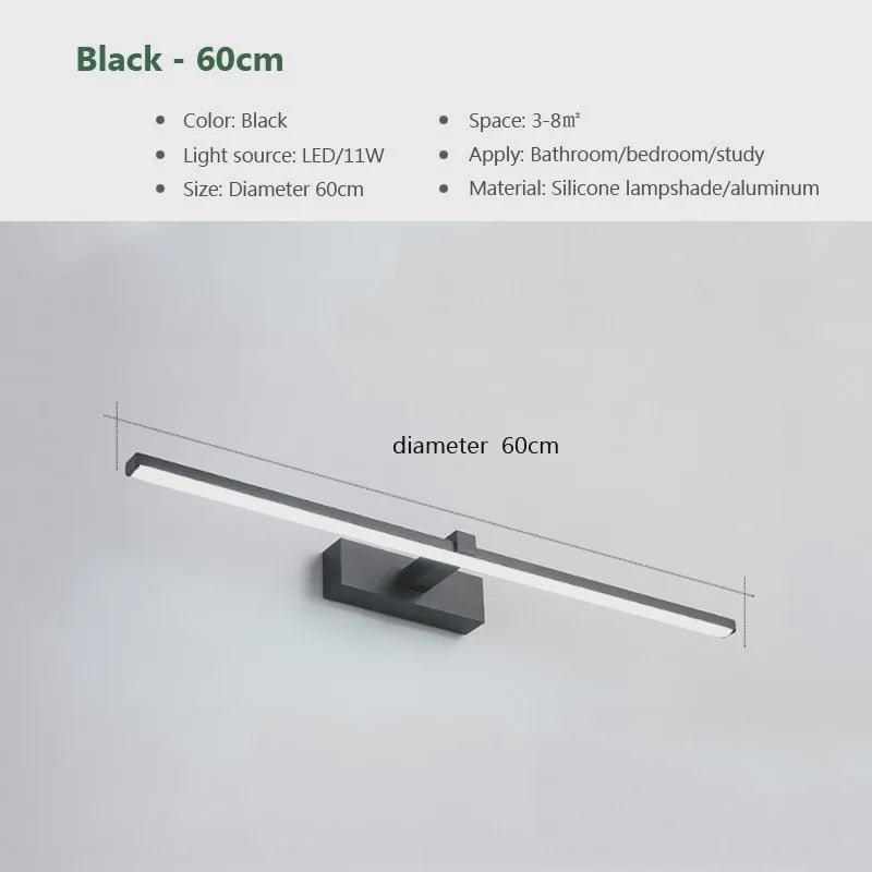 Moderne LED Spiegelverlichting Badkamer Wandlamp - Waterdicht & Stijlvol