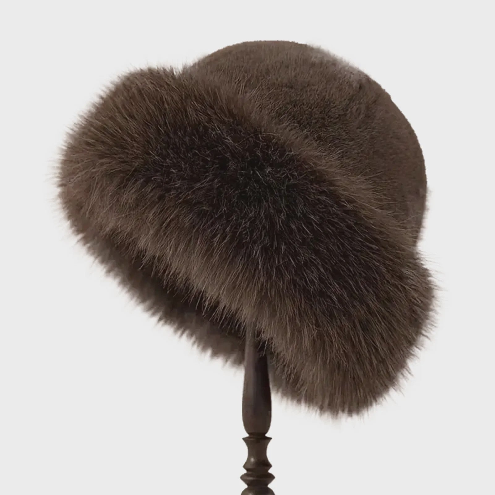 Dikke Pluche Warme Bontmuts voor Dames - Fluffy Winter Muts voor Koude Dagen