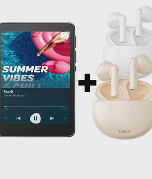 Famue PA03 Android MP3/MP4 Speler met WiFi, Bluetooth & 2.8" Scherm - Lossless Audio & App Downloads