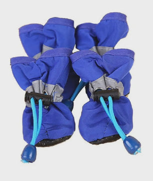 Waterdichte Hondenschoenen (4 stuks) - Anti-slip Schoenjes voor Kleine Honden en Katten