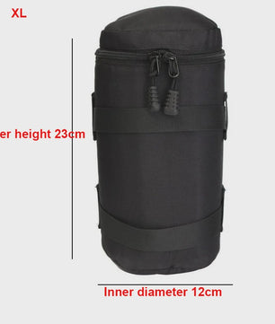 Draagbare Cameratas voor Lenzen - Beschermende Pouch voor DSLR/Mirrorless Camera Accessoires