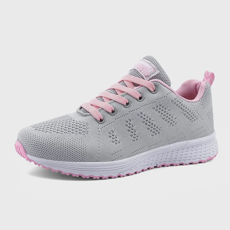 Dames Sneakers - Ademend Mesh Casual Schoenen voor Comfortabel Wandelen en Dagelijks Gebruik