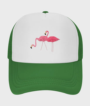Unisex Petten met Flamingo Print - Ademend en Zonwerend