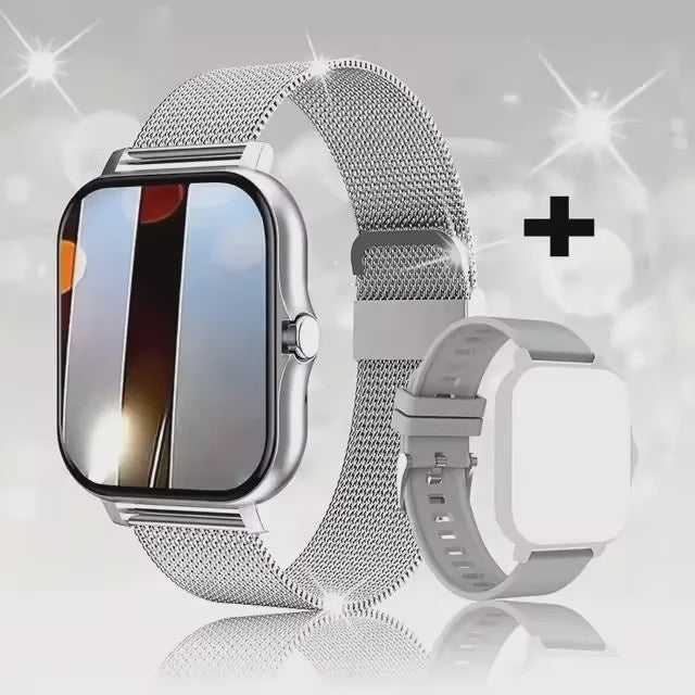 Multifunctioneel Smartwatch voor Heren & Dames - Bluetooth, Muziek, Fitness & Slaapmonitor