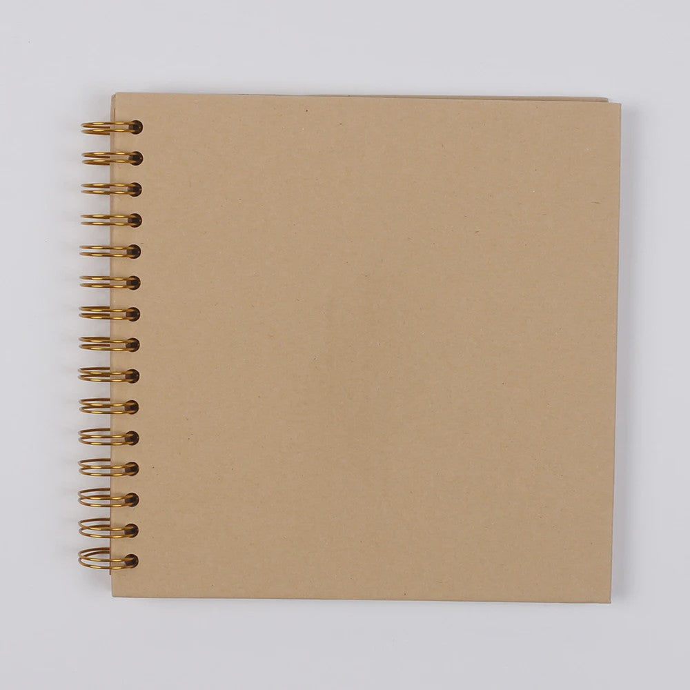 8 Inch (20cm) DIY Scrapbook Fotoalbum - Hardcover Kraftpapier, 40 Pagina's voor Knutselen & Jubilea