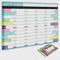 Jaarplanner 2027 - Grote Wandkalender met Planvakken en Stickers