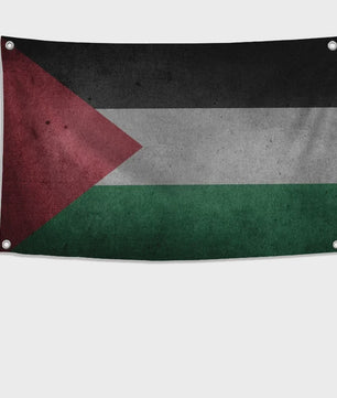Jordanese Vlag Banner - Polyester - 4 Oogjes - Buiten & Binnen Decoratie