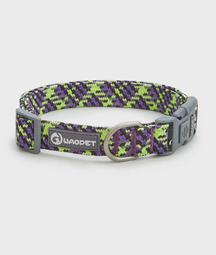 Verstelbare Hondenhalsband - Reflecterend Nylon, Ademend & Duurzaam voor Middelgrote tot Grote Honden
