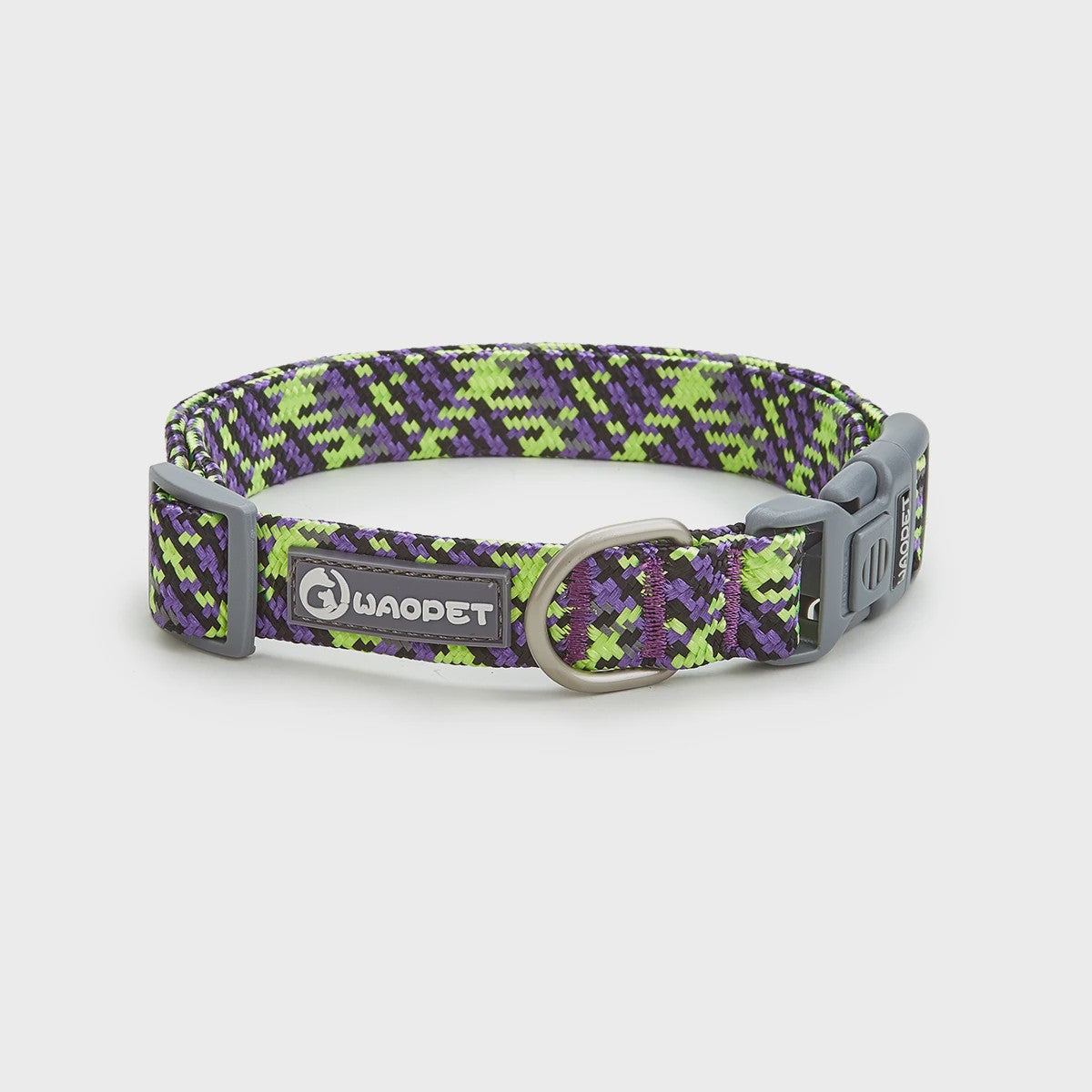 Verstelbare Hondenhalsband - Reflecterend Nylon, Ademend & Duurzaam voor Middelgrote tot Grote Honden