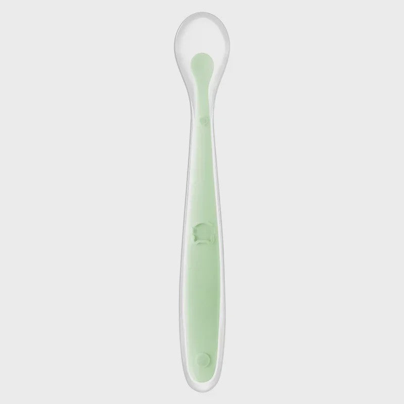 Zachte Siliconen Baby Lepel - Ideaal voor Voedingstraining en Eerste Hapjes