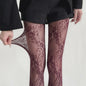 Luxe Kant & Mesh Pantyhose met Bloemendessin - Sexy & Modieus