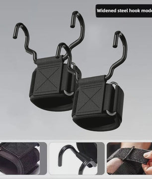 Fitness Grip Hooks met Polsbanden - Verbeter je Kracht en Grip bij Gewichtheffen