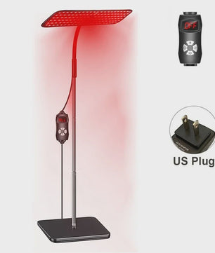 LED Roodlichttherapie Paneel met Standaard - 660nm & 850nm Nabij-Infrarood