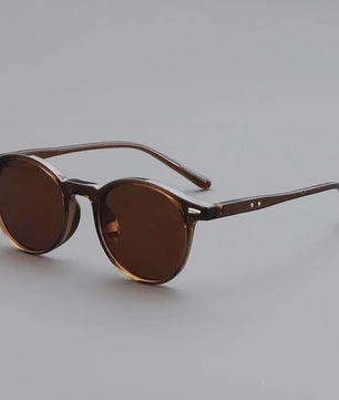Vintage Ronde Zonnebril Unisex - Stijlvolle Fashion Eyewear