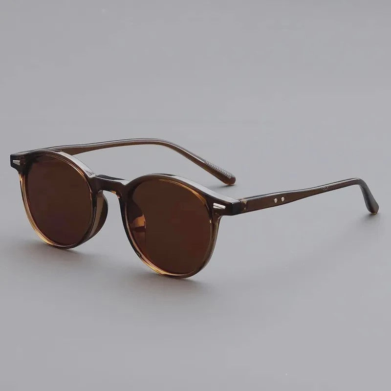 Vintage Ronde Zonnebril Unisex - Stijlvolle Fashion Eyewear