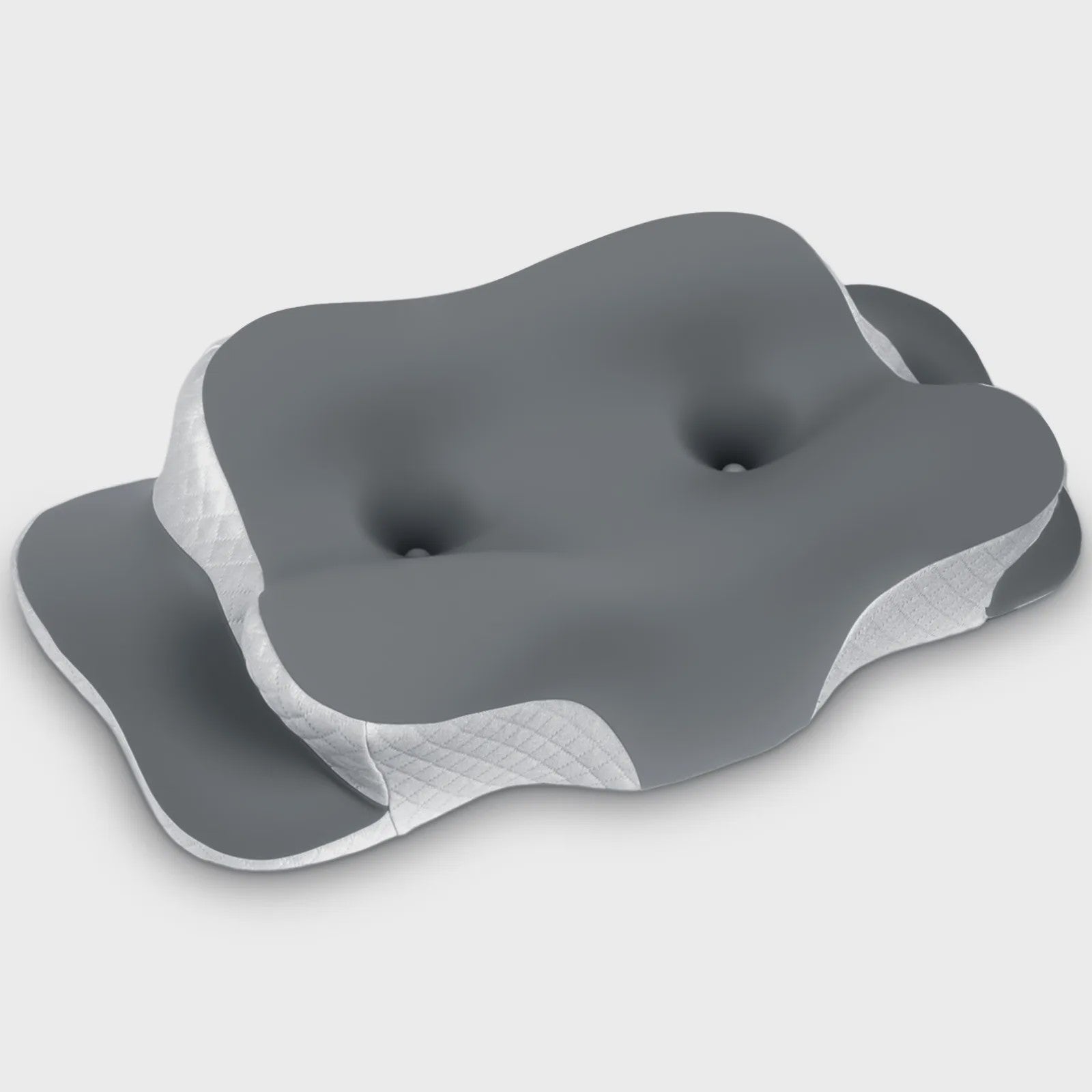 Ergonomisch Memory Foam Kussen met IJs Zijde - Nekondersteuning & Ademend
