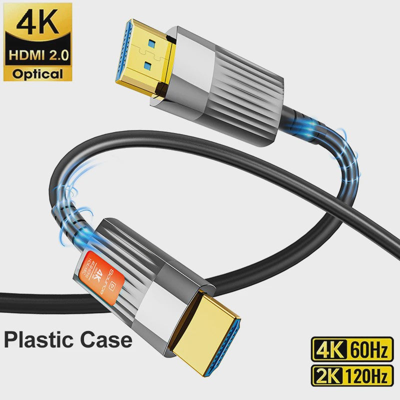 FDBRO 8K HDMI 2.1 Fiber Optic Kabel - 48Gbps, 120Hz, HDR voor TV, Console & PC