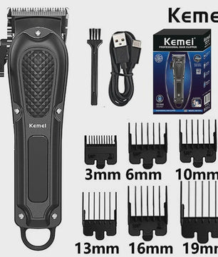 Kemei Professionele Draadloze Baardtrimmer & Tondeuse Set KM-1071/KM-2299