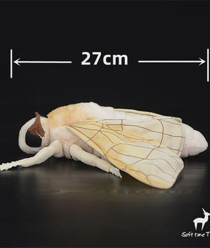 Realistische Luna Mot Pluche - Actias Luna Insect Knuffel voor Verzamelaars