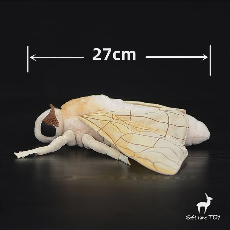 Realistische Luna Mot Pluche - Actias Luna Insect Knuffel voor Verzamelaars