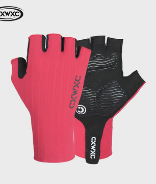 CXWXC Half Finger Fiets Handschoenen - Ademend, Anti-slip & Verlengde Polssteun voor Heren & Dames