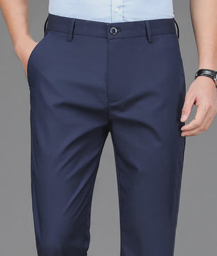 Herfst/Lente Heren Stretch Pantalon - Smart Casual & Office Broek - Sneldrogend