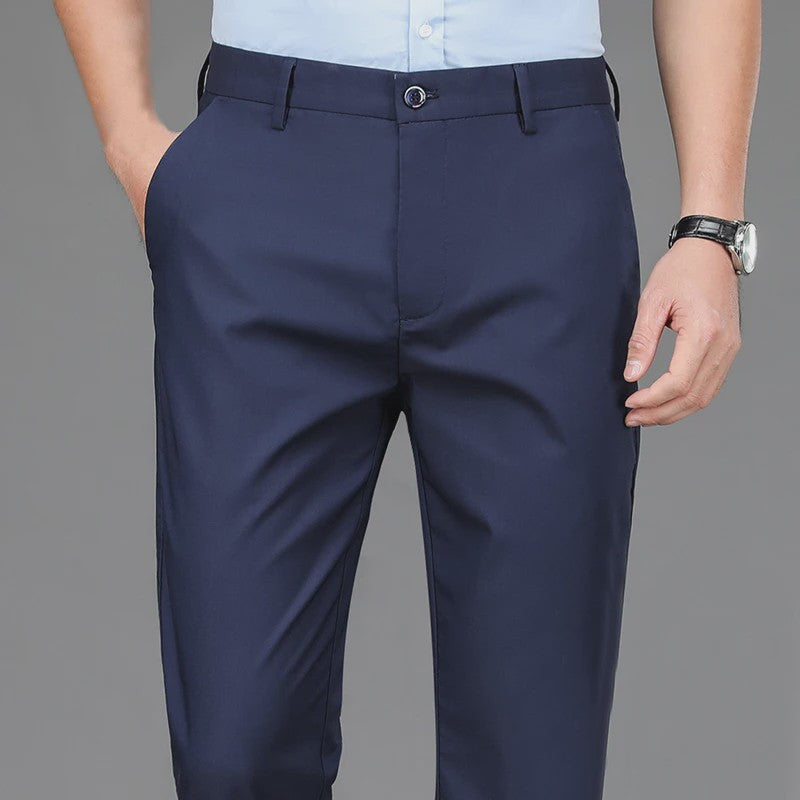 Herfst/Lente Heren Stretch Pantalon - Smart Casual & Office Broek - Sneldrogend