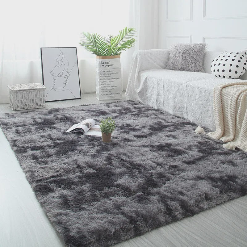 Luxe Witte Pluizige Vloerkleed - Zacht & Antislip voor Woonkamer & Slaapkamer