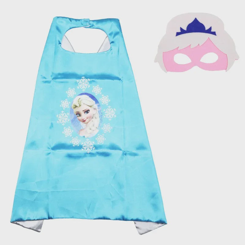 Superheld Cape en Masker Set - Kinderen Cosplay Verkleedkostuum