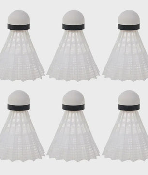 Nylon Badmintonshuttles - Set van 12 - Duurzaam & Stabiel voor Training