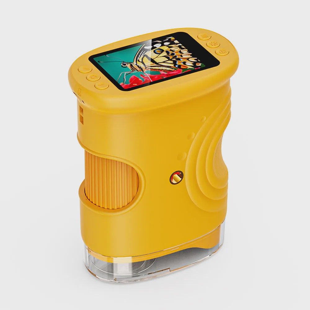 Draagbare Digitale Kinder Microscoop 1000x Zoom met 2.0" IPS Scherm - Educatief Cadeau
