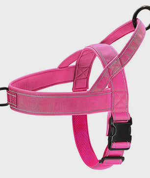 Tactisch Anti-Trek Hondentuig - Verstelbaar 1000D Nylon Vest met Handvat voor Grote Honden, Outdoor Training & Reflecterend