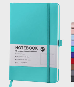 Hardcover A5/A6 Notitieboek met Elastische Band - PU Leer Dagboek