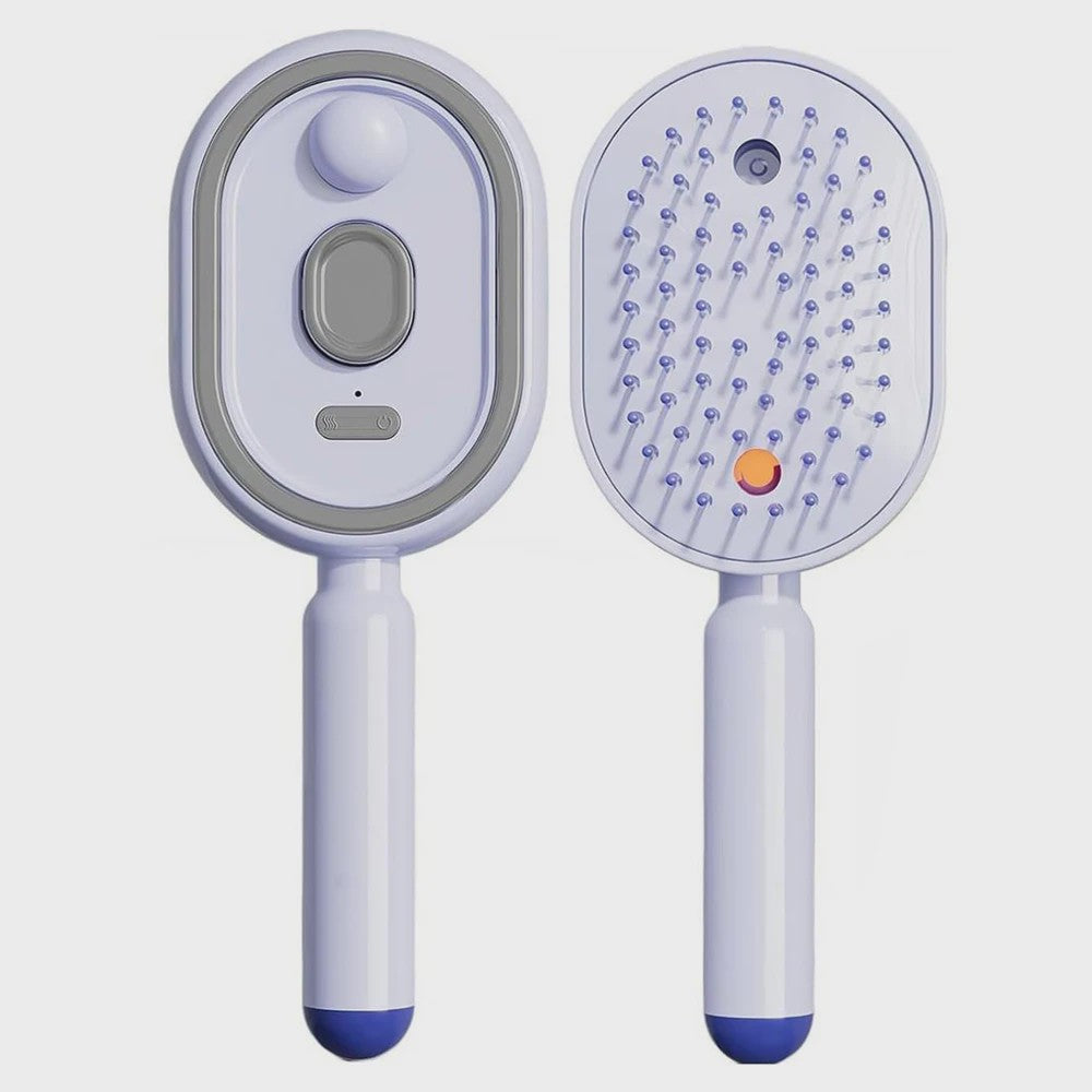 Elektrische Stoom Haarborstel met Waternevel - Anti-Frizz & Massage