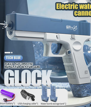 Elektrisch Waterpistool - Automatisch & Handmatig, 32FT Bereik, Oplaadbaar