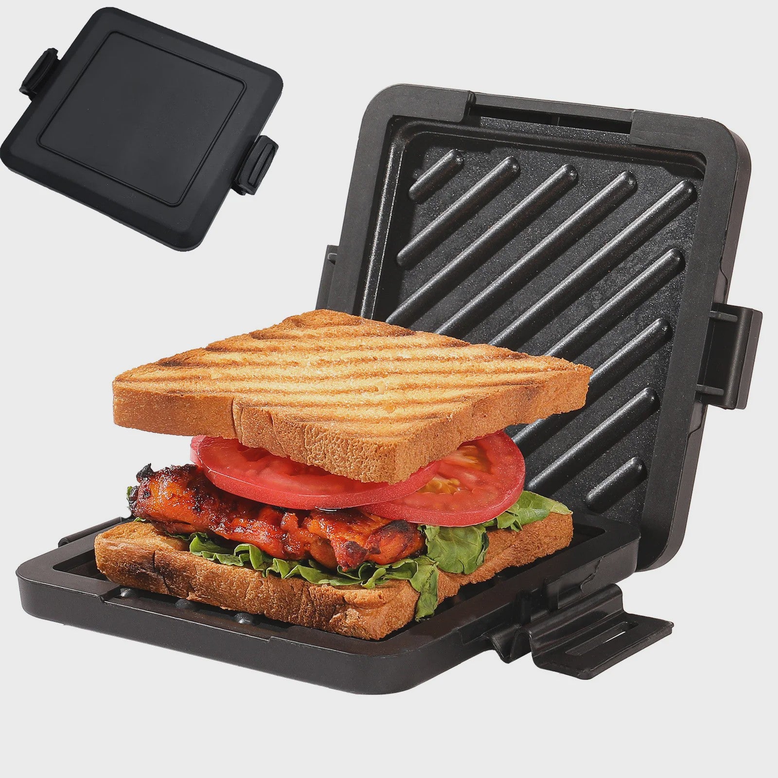 Compacte Magnetron Sandwichmaker voor Ontbijt en Lunch